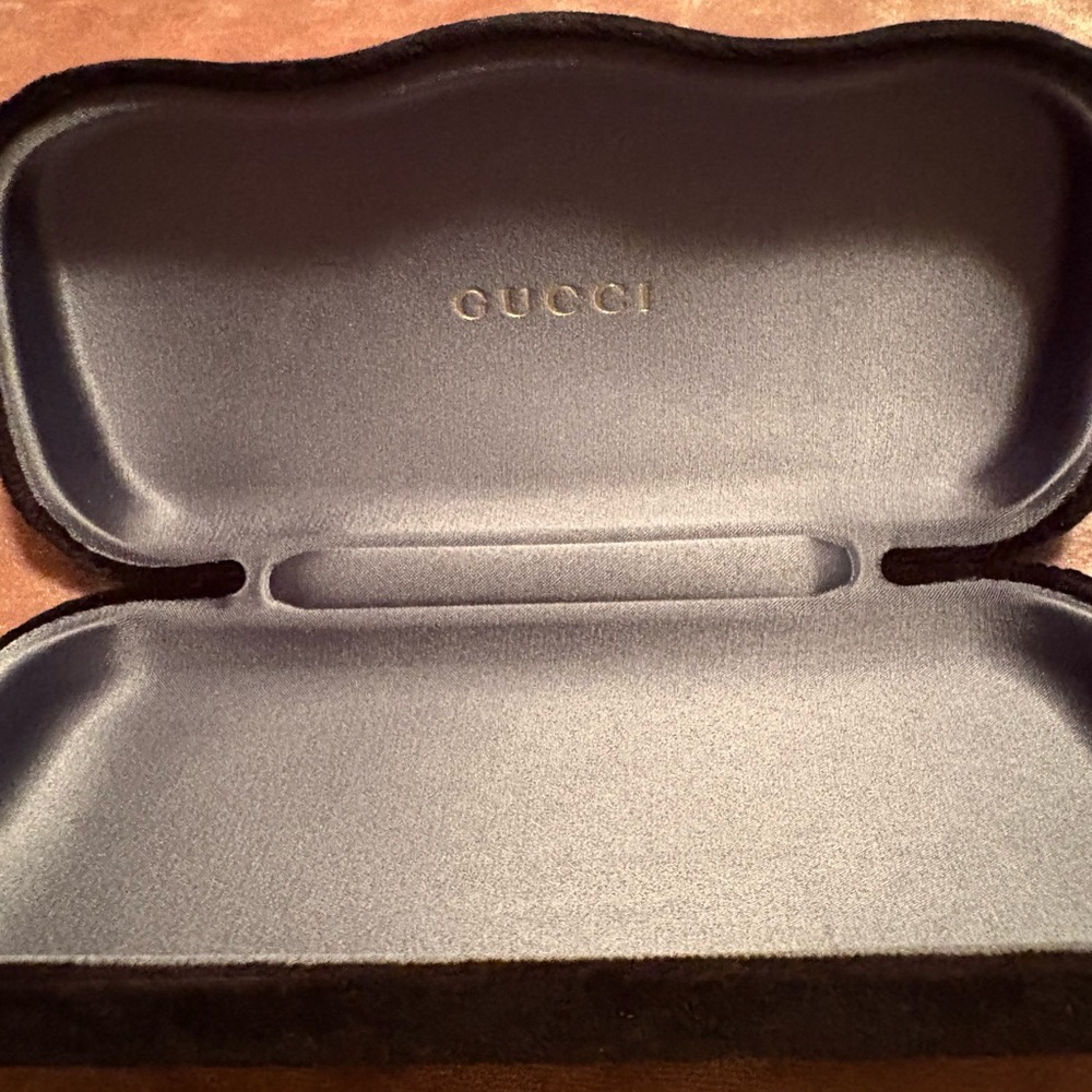 Gucci Black Eyeglass Case Only